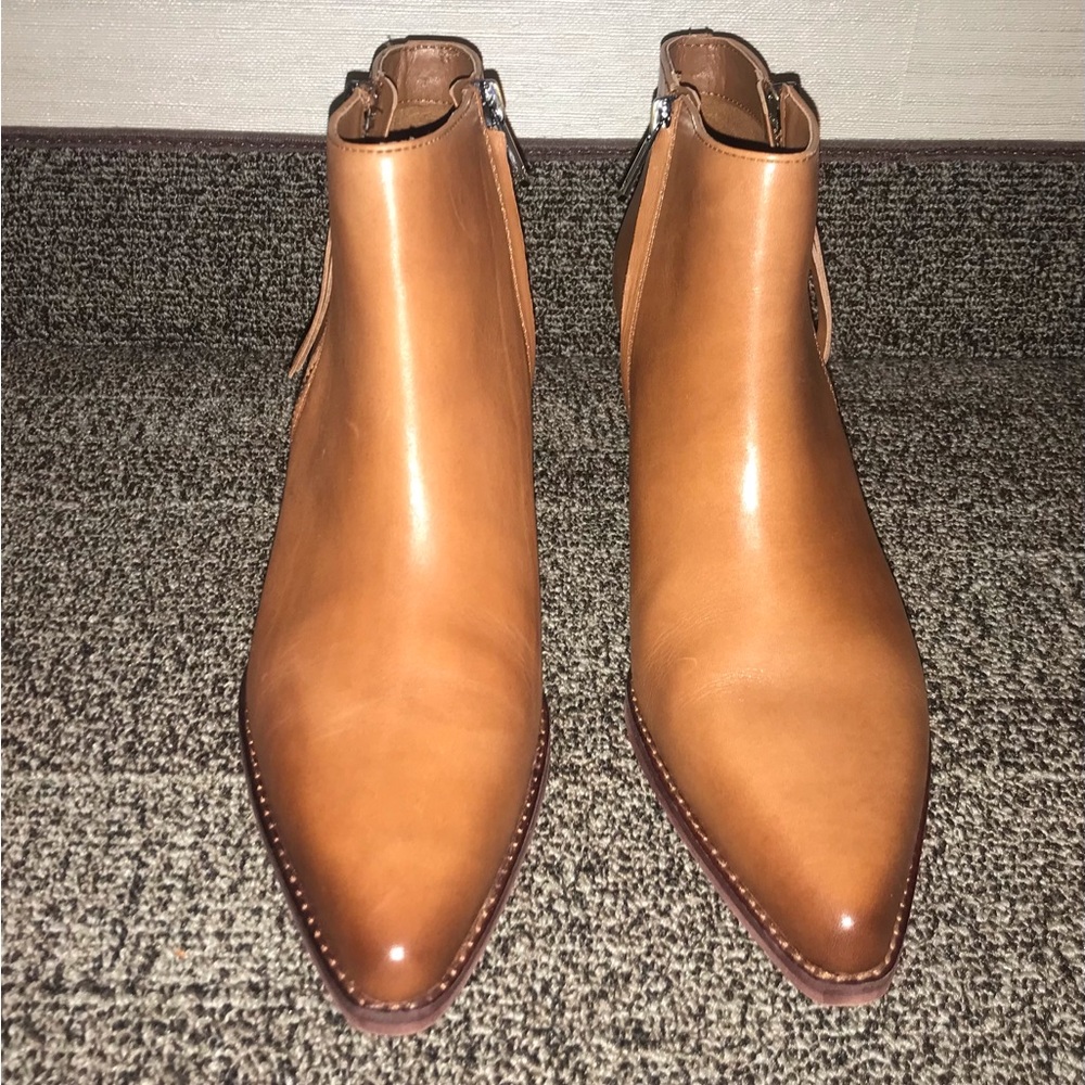 Sam Edelman Walden Booties Boots! Size 9.5. Whiskey. Brand new, never worn!